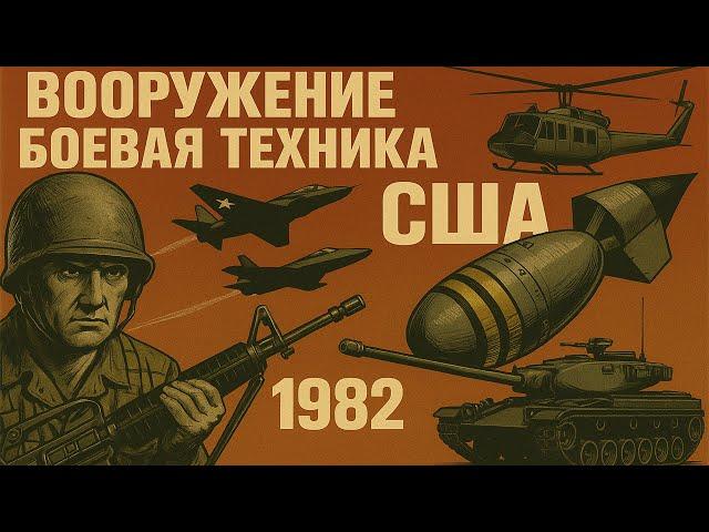Вооружение и боевая техника США 1982г.// US weapons and military equipment