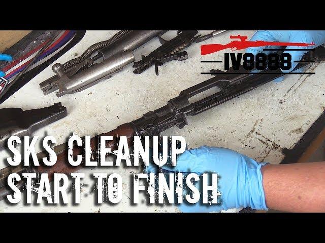 SKS Full Disassembly & Cleanup