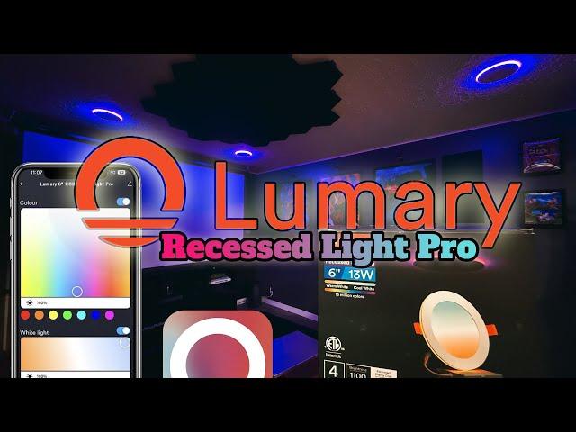 NEW!! Lumary Smart Recessed Light Pro REVIEW!!
