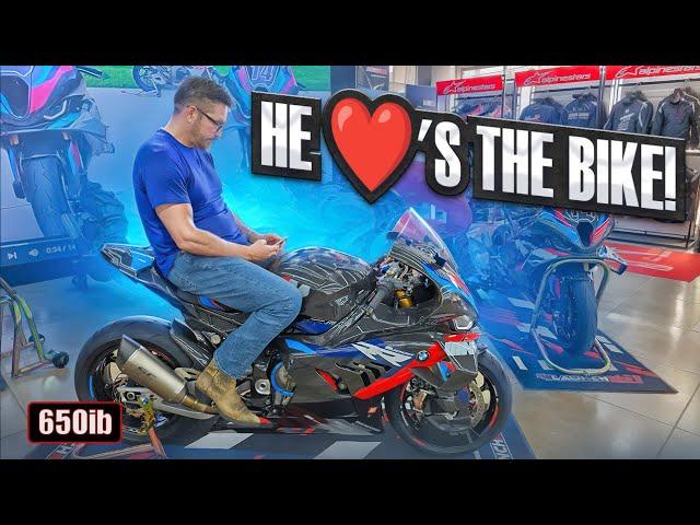 DRIVING 5,000 MILES TO DELIVER JIM CAVIEZEL'S BMW M 1000 RR