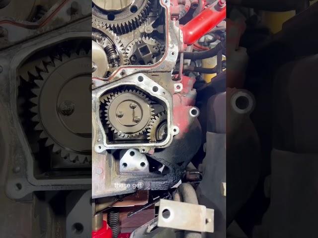 Cummins ISX15 Front Gear Housing Leak #shorts