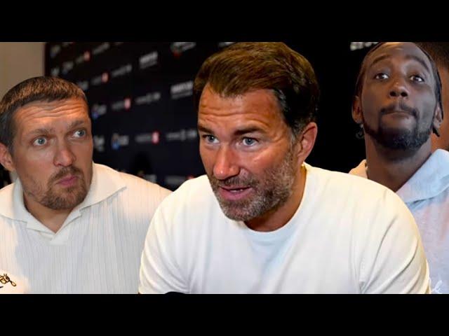 EDDIE HEARN RAW ON TERENCE CRAWFORD CONFRONTATION | $200m FOR USYK vs JOSHUA TRILOGY?’