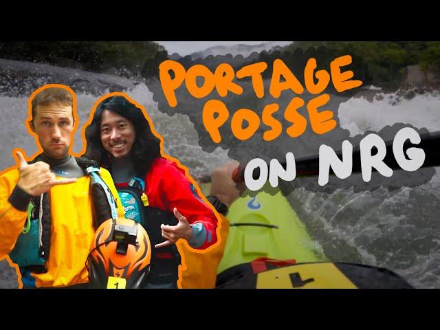 Portage Posse Takes the New - Whitewater Kayaking New River Gorge