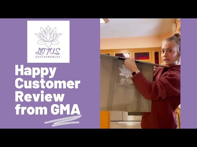 Lotus Sustainables ️ Happy Customer Review from GMA