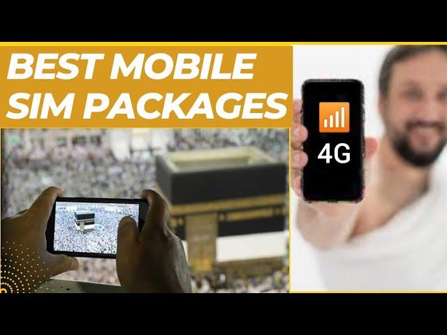 Best SIM for Umrah 2024 | Saudi Arabia sim card for Umrah |