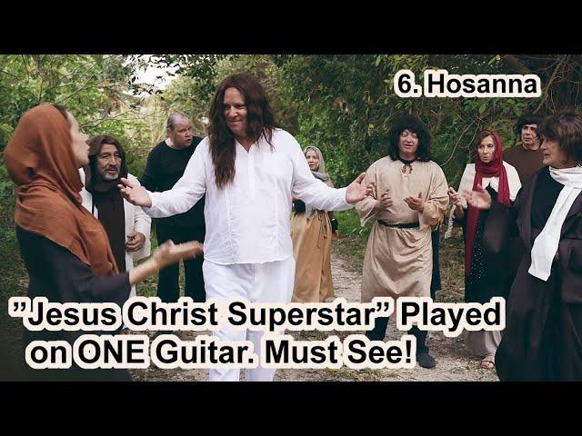 Jesus Christ Superstar. Aria 6 - Hosanna. With Guitar Performance by Viktor Tenman 