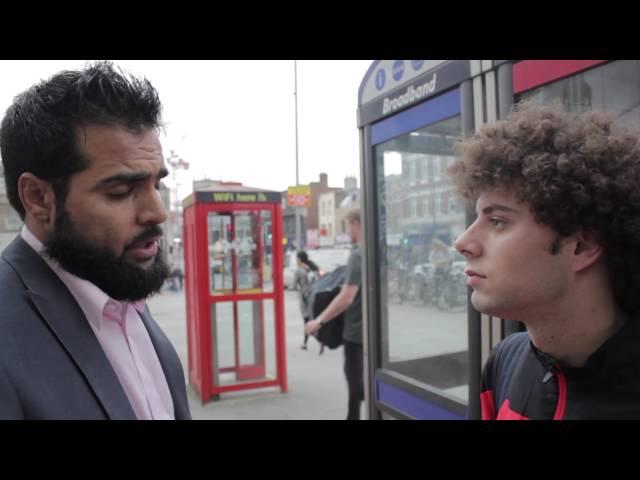 AMAZING SHAHADA! iERA MISSION DAWAH WIMBLEDON