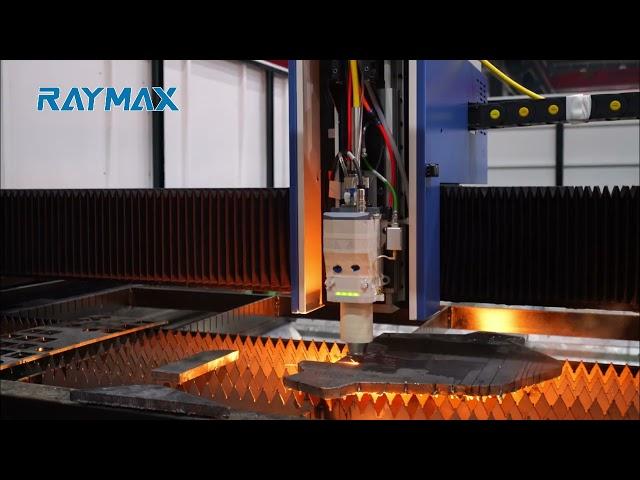 RAYMAX CNC FIBER LASER CUTTING MACHINE RX-6020 With Pipe Cutting System