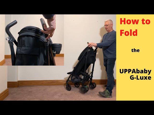 How to Fold the UPPAbaby G-Luxe Umbrella Stroller