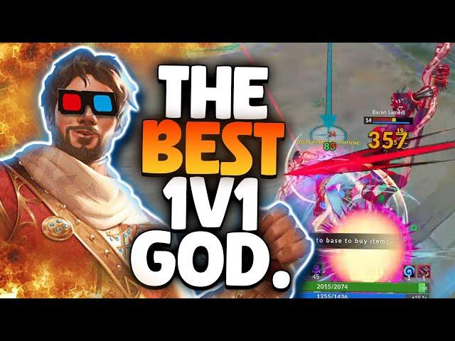 ALADDIN IS THE BEST 1V1 GOD IN HISTORY IN SMITE 2 DUEL