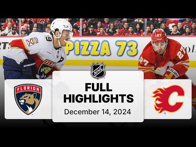 NHL Highlights | Panthers vs. Flames - December 14, 2024