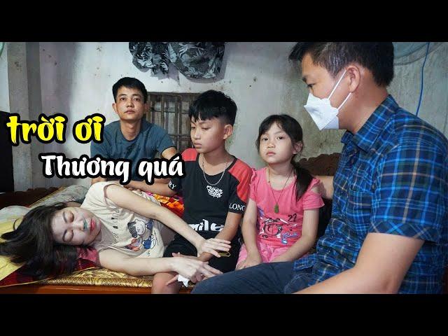 Đau xót trước hơi thở gấp gáp yếu ớt của người phụ nữ nghèo khổ đáng thương mắc bệnh ung thư phổi