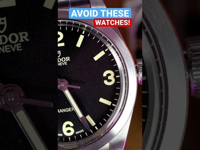 Avoid These Watches #watchestoavoid #rolex #tudor #seiko #casio