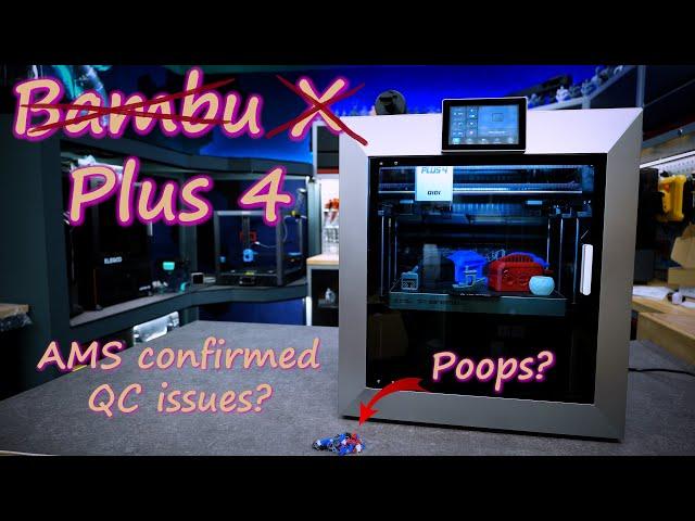 The Qidi Plus 4 has a dirty little secret  unboxing,setup,first print and QC problems?