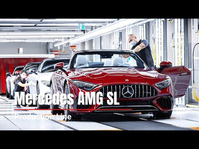 Mercedes AMG SL Production Line - Inside AMG Werk in Bremen | How Mercedes AMG is Made