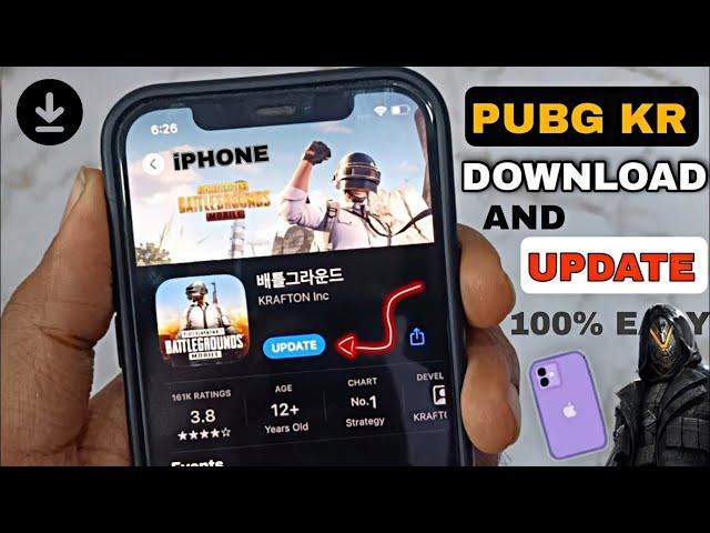 HOW TO DOWNLOAD PUBG KR IN IPHONE || HOW TO DOWNLOAD PUBG KOREAN VERSION IN IPHONE