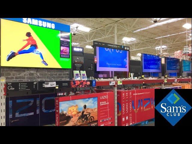 SAM'S CLUB TELEVISIONS SMART TVS 4K TVS SHOP WITH ME SAMS CLUB SHOPPING STORE WALK THROUGH