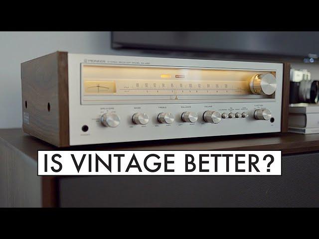 Is Vintage HiFi BETTER? - Pioneer SX-450 Stereo Receiver Review