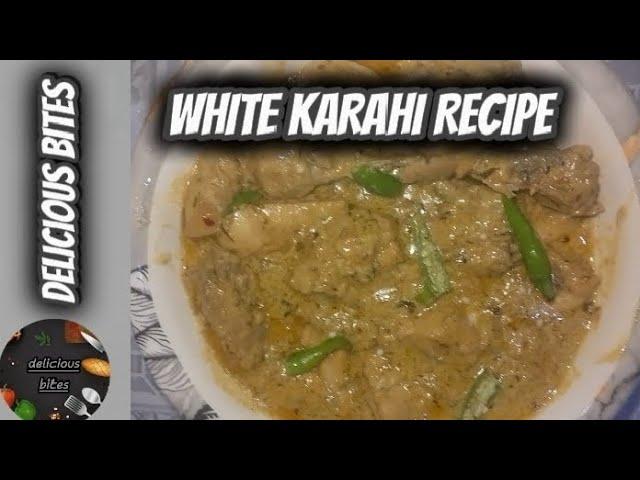 delicious makhni white karahi by delicious bites 