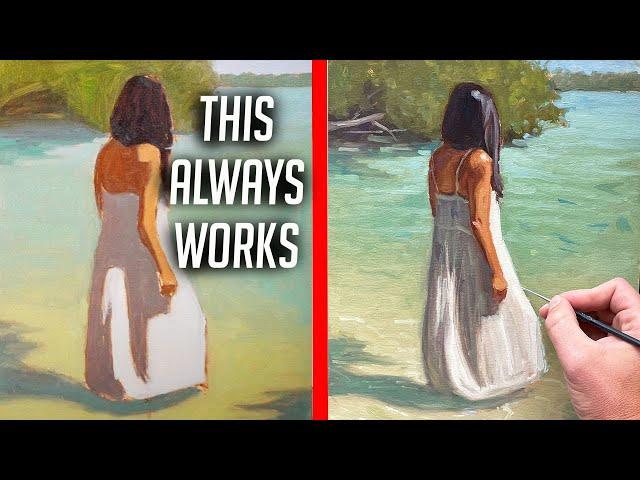 A Simple Way To Start Any Oil Painting