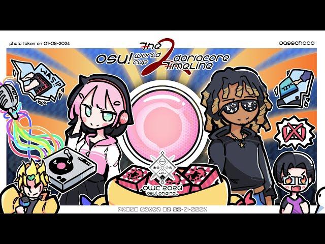 passchooo - 7he osu! world cup 2 dariacore 7imeline (ft.Azer, Jade & Rain) // osu! original OWC 2024