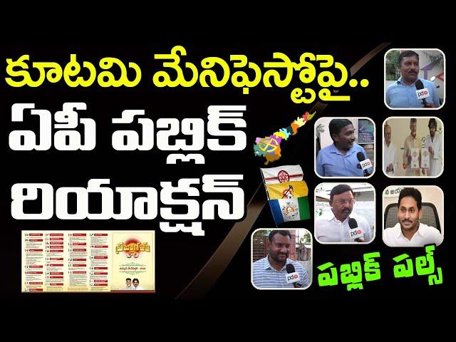 AP Public Reaction On TDP Janasena Manifesto : PDTV News