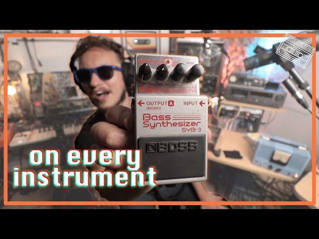 Boss SYB-3 on Every Instrument (Bass Synthesizer)