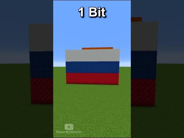 Minecraft Flags 1 bit 2 bits 4 bits 8 bits 16 bits 32 bits 64 bits 128 Bits 256 Bits