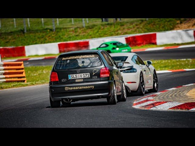 BTG Polo 6n1 120PS first lap with Vika Nürburgring Nordschleife