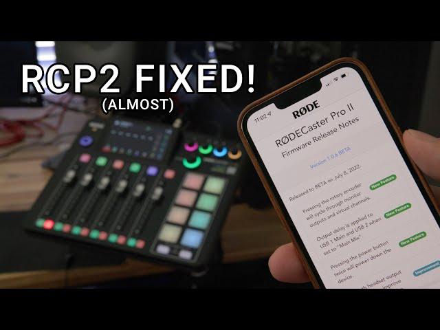 Rodecaster Pro 2 Fixed for Streamers!