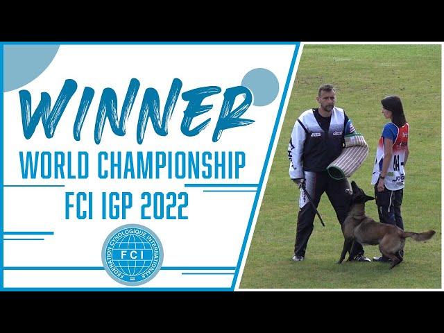 30. FCI World Championship IGP 2022 - IGP World Cup // Winner // IGP