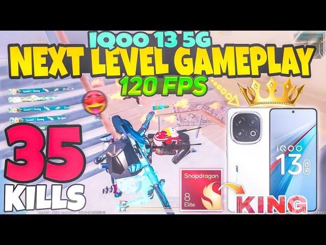 120fps Beast Android Phone : iQOO 13 BGMI Test with Fps Meter | iQOO 13 Gaming Review