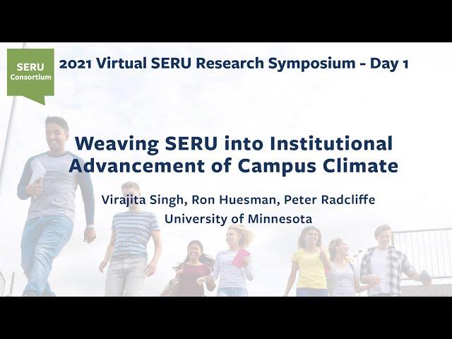 Weaving SERU Into Institutional Advancement of Campus Climate