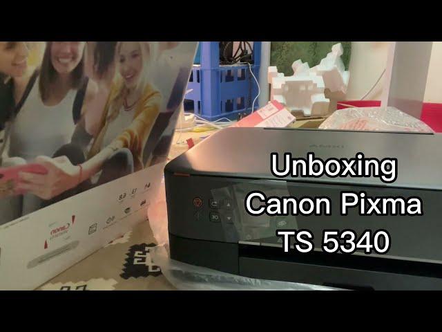 Unboxing Canon Pixma TS5340