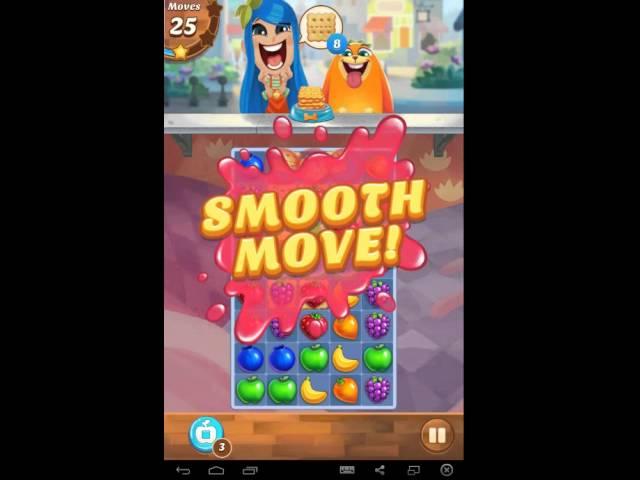 Play SGN - Juice Jam Level 14 Playthrough by gamewalkdotnet