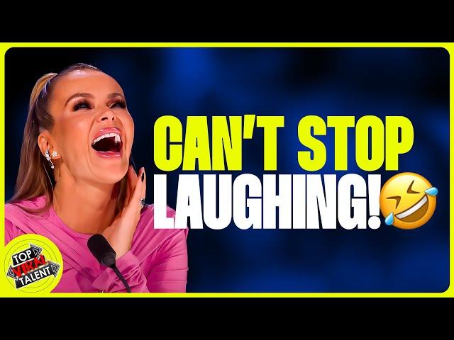 BEST British Humor  HILARIOUS Acts On Britain’s Got Talent