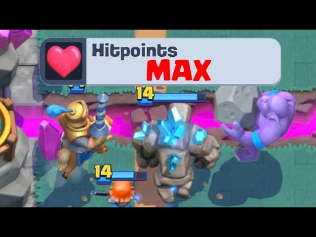 The highest HP deck in Clash Royale history