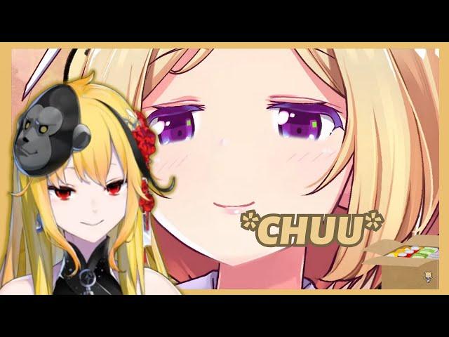 KaEla-gator Suddenly Got *𝘾𝙃𝙐* from Aki-Senpai [Hololive Clip]