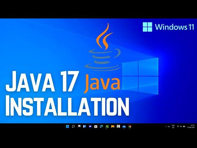 How to Install Java JDK 17 on Windows 11