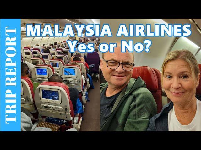 MALAYSIA AIRLINES Flight from Kuala Lumpur to Doha Onboard Airbus A330 in Economy Class