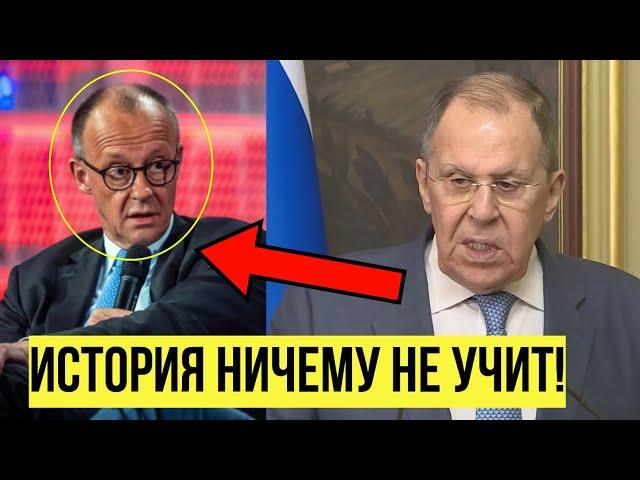 Лавров прокомментировал заявления Мерца разрешить Украине бить по России дальнобойным оружием