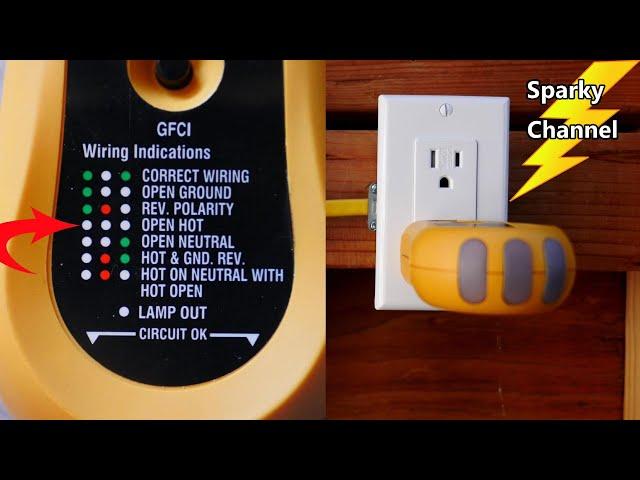 How To Fix an "Open Hot" Receptacle