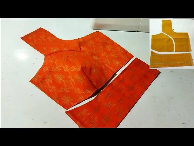 36" Chest Size Katori Blouse Cutting And Stitching.