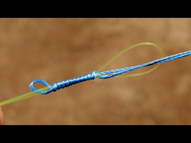 Watch how to CONNECT a FISHING LEADER - basic tricks for ANGLERS