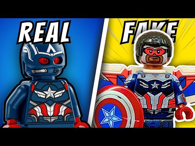 I FIXED Captain America With FAKE LEGO!!!