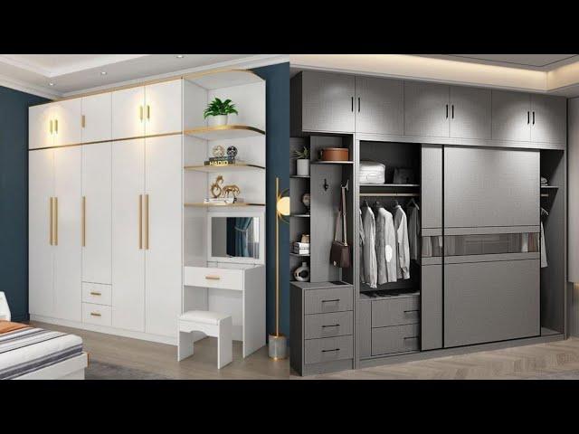 Stylish Wardrobe Design Catalogue Ideas 2025 | Sliding Wooden Cupboard Designs For Bedroom Interiors