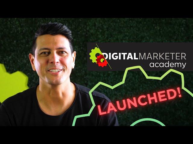 DigitalMarketer Academy Announcement!