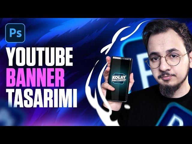 I DESIGNED MYSELF BANNER! | How to Make Youtube Banner Design with Photoshop?