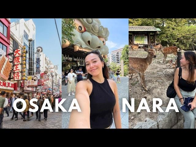 JAPAN VLOG  5 Days in Osaka and Nara | Best place to eat in Osaka, tips for a day trip to Nara