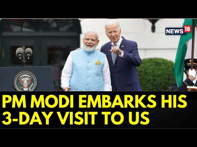 PM Modi News | PM Modi Visit To US News | PM Modi's First Visit To US In His Third Term | News18